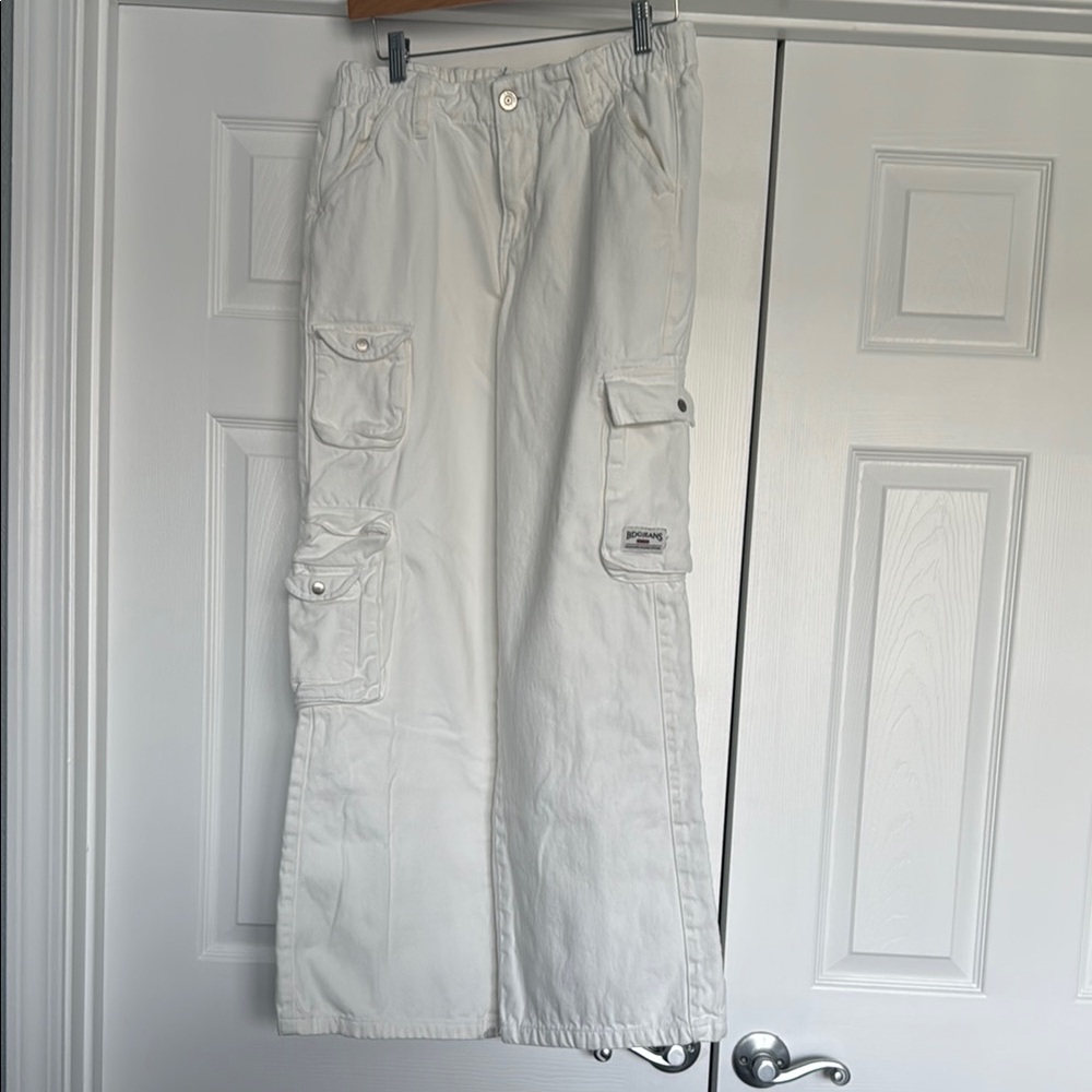 Urban Outfitters BDG White Cargo Pants